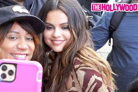 Selena Gomez Shows The Mean Girls How It's Done &amp; Treats Her Fans With Respect At Z100 Studios..