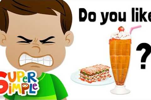 Do You Like Lasagna Milkshakes? | Ice Cream and Lasagna!? | Super Simple Songs