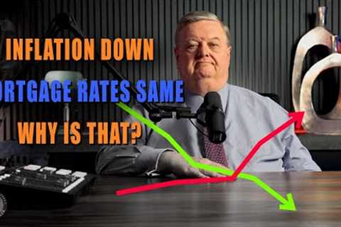 Inflation DOWN. Mortgage Rates SAME... Why Is That?