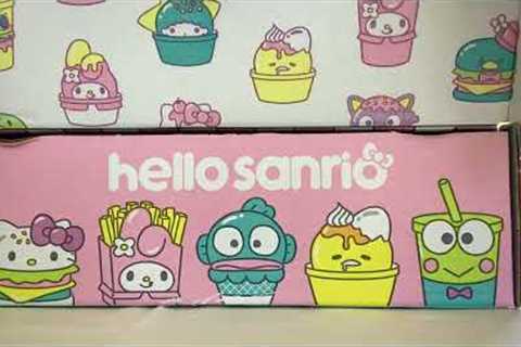 Hello Sanrio Snack Box Unboxing &amp; Taste Test ~ July 2023 ~ Hello Kitty Snacks ~ Family Activi