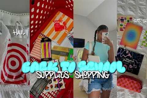 BACK TO SCHOOL SUPPLIES SHOPPING + HAUL 2023 *sophomore year*