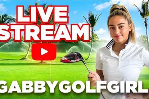 Let’s Go Golfing! LIVE - 1st Golf Livestream EVER