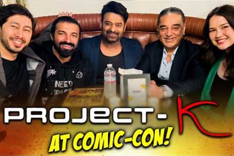 PROJECT K - KALKI 2898 AD Teaser Reaction &amp; Comic-Con Vlog | Prabhas, Kamal Haasan, Deepika..