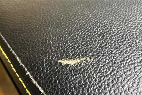 How to repair a vinyl seat or cushion