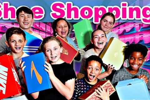 Shoe Shopping For 10 Kids! | Back To School Time!