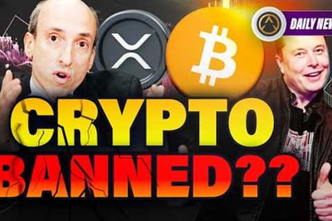 SHOCKING Crypto BAN? Tesla Did WHAT To BTC 🤯! 4000 US Banks &amp; Ripple XRP!