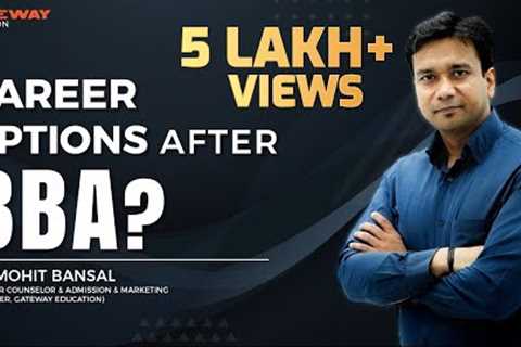 What after BBA l Jobs after BBA l Career Options after BBA