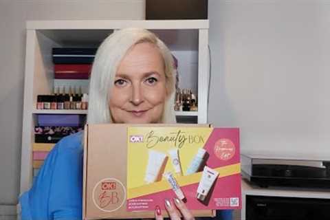 Unboxing OK! Beauty Box Subscription July to August 2023 - The Happiness Edit - worth over £120.00