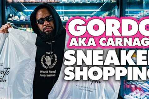EDM SUPERSTAR GORDO (AKA CARNAGE) UNPLUGGED: SNEAKER SHOPPING AT PRIVATE SELECTION