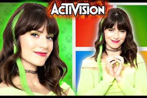 Xbox Reacts to Microsoft + Activision WIN! | Xbox Girl