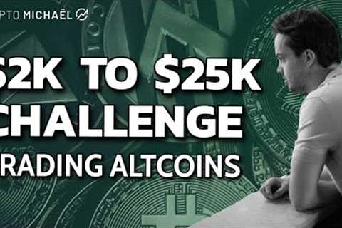 The $2,000 to $25,000 Altcoin Trading Challenge, Chainlink Breakout! | CryptoMichNL