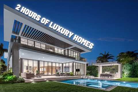 2 Hours of Jaw-Dropping LUXURY HOMES &amp; MANSIONS
