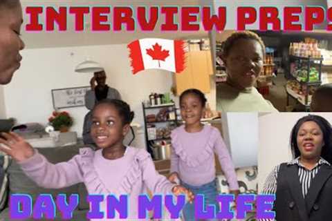 A Day in my life in Canada: Interview +interview Grocery Shopping + 9 to 5 Job + Cooking