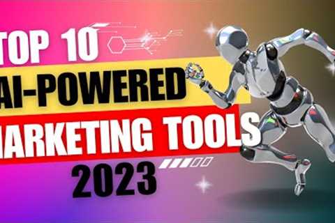 Top 10 AI Marketing Tools You Need to Try in 2023