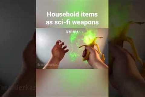 Household items as sci-fi guns