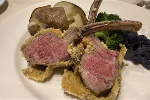Grand Princess Dinner In The Main Dining Room 14 Day Alaska Cruise July 5th 2023