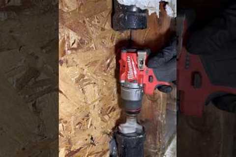 2” ABS repair #plumber #plumbing #diy #homerepair #plumbingrepair #construction #masterplumber