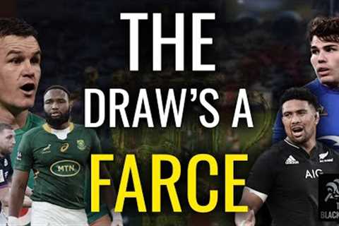 JOKE OF A DRAW. The 2023 Rugby World Cup pools should have been this instead...