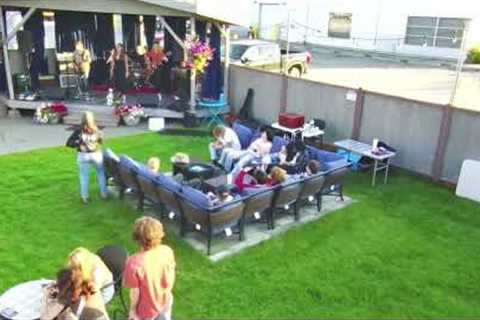Drone Aerial Photography of an Event.