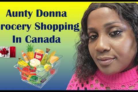 Aunty Donna Grocery Shopping In Canada