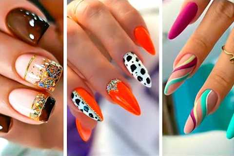 Nail Art Design  ❤️💅 Compilation For Beginners | Simple Nails Art Ideas Compilation #528