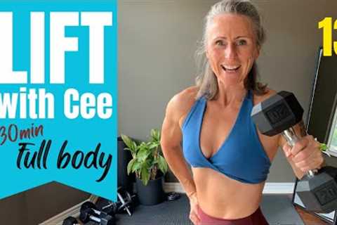 Dumbbell workout at home // 30 min FULL BODY women + men