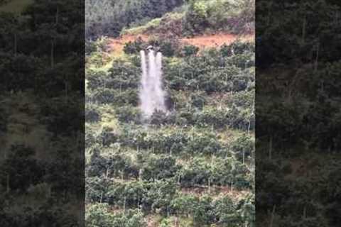Drone Irrigation System - Advance Farming Technology #Technology #Farming