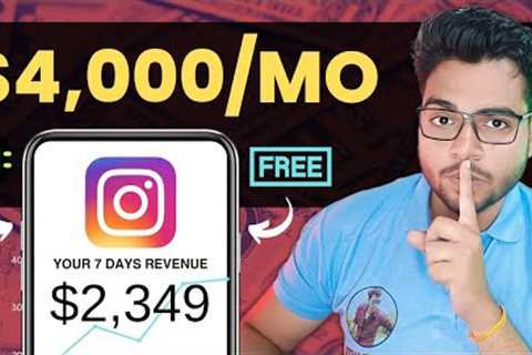 AI + Instagram $4,000/Monthly Free Method | (Affiliate Marketing For Beginners) 2023 | In Hindi