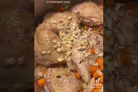 Healthy chicken soup| soup recipe| Tiktok Food| shorts