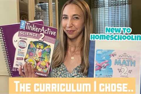 NEW TO HOMESCHOOLING | WHAT CURRICULUM I CHOSE | 2023-2024