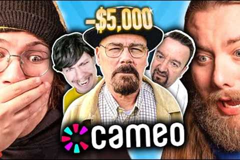 Celebrity Lookalikes on CAMEO will say ANYTHING!