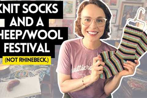 I finished knitting my socks! 🎉