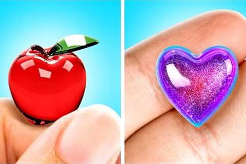 20+ Amazing Mini Crafts From Epoxy Resin 😍 Mini Polymer Clay Ideas That Look Really Cool