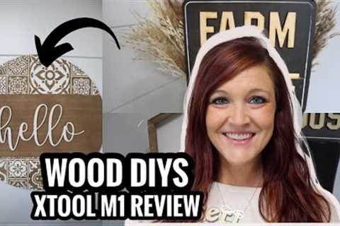 AMAZING WOOD DIYS AND CRAFTS | DIYS WITH xTool M1 LASER ENGRAVER AND CUTTING MACHINE