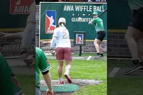 Is This A Home Run?🧐 #wiffleball #dingersornothing #baseball #shorts