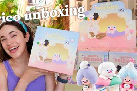 rico happy friends together blind box unboxing 🐾
