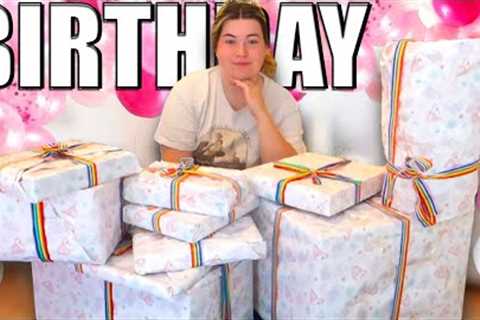 Jamie's SURPRISE birthday present OPENING 🎁