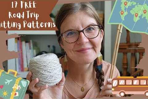 17 FREE Knitting Patterns That Are Perfect For Road Trips