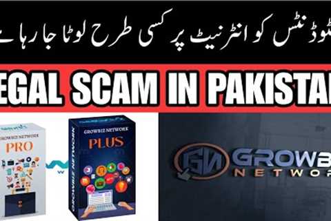 Online Earning Scam | Growbiz network Review | Affiliate Marketing | Network Marketing