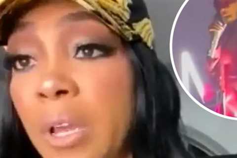 Monica Speaks Out After Jumping Off Stage During Performance to Stop Apparent Fight