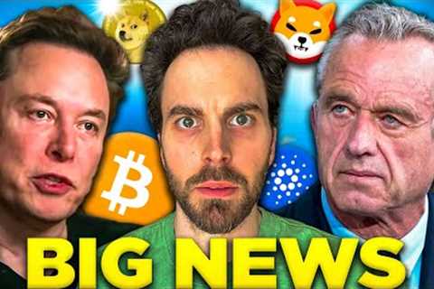 Something 'Very Big' is Happening Today w/ Bitcoin &amp; Cardano..