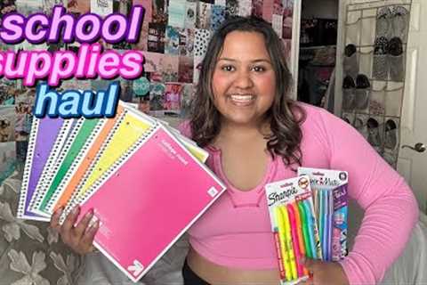 school supplies haul 2023 :) *college sophomore*