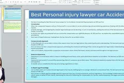 Best personal injury lawyer car accident || best accident injury lawyer #lawyer