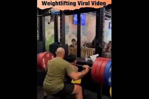 Fitness Influencer Justyn Vicky 210 Kg Weightlifting Viral Video | #shorts