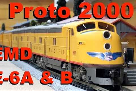 Life-Like Proto 2000 (P2K) E-6 How To Tear Down, Clean, &amp; Re-Lube Plus a bit of History