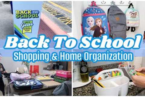 BACK TO SCHOOL SHOPPING 2023 | SCHOOL SUPPLY SHOPPING, HAUL, &amp; ORGANIZATION