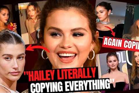 Hailey Bieber LITERALLY COPYING Selena Gomez (It's Hilarious...)