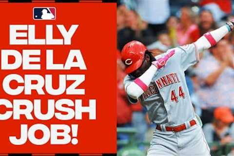 ELLY DE LA CRUZ MISSILE!! 456 foot BOMB from Elly in big game!