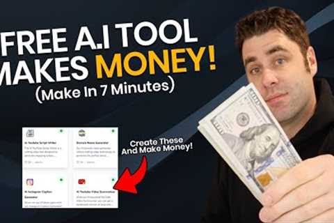 How To Create A.I Bots FREE Without Any Skills Then Make Money Online! (In 7 Minutes)