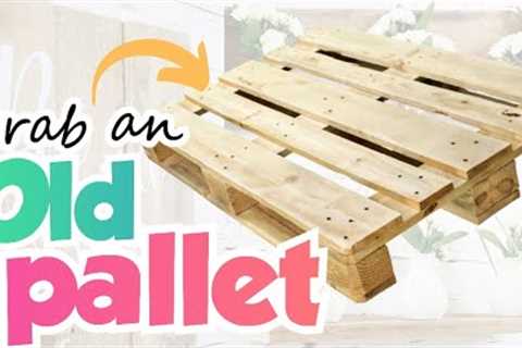 GENIUS DIY Crafts Using an Old Wood Pallet